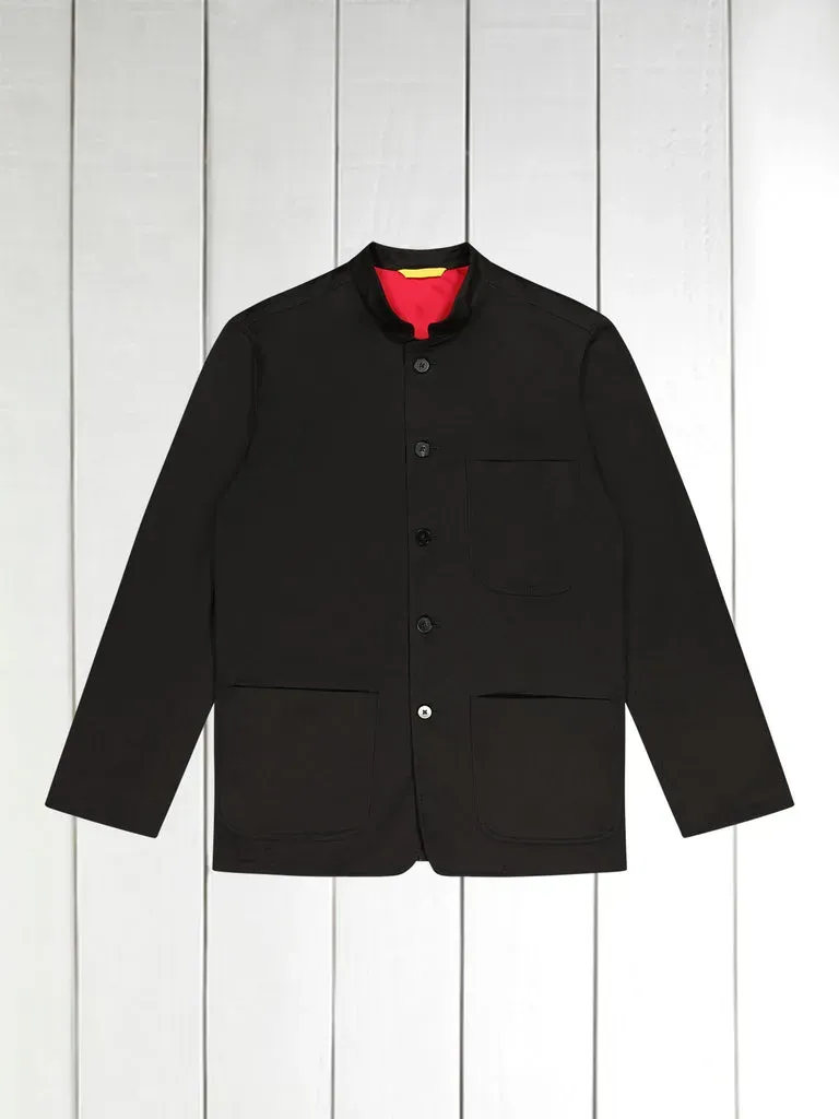 Hollington Tyrol veste ajustée coton noir stretch