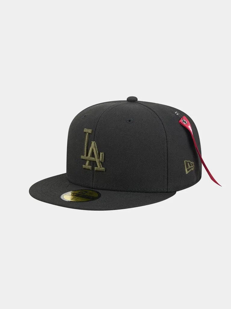 Alpha Industries Dodgers 59Fifty casquette noire polyester