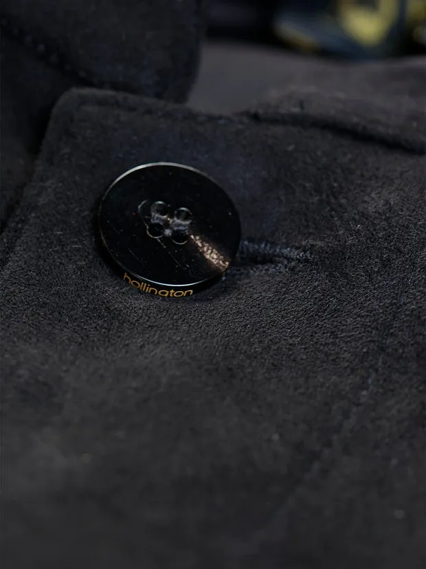 Hollington Corrib veste noire microcachemire