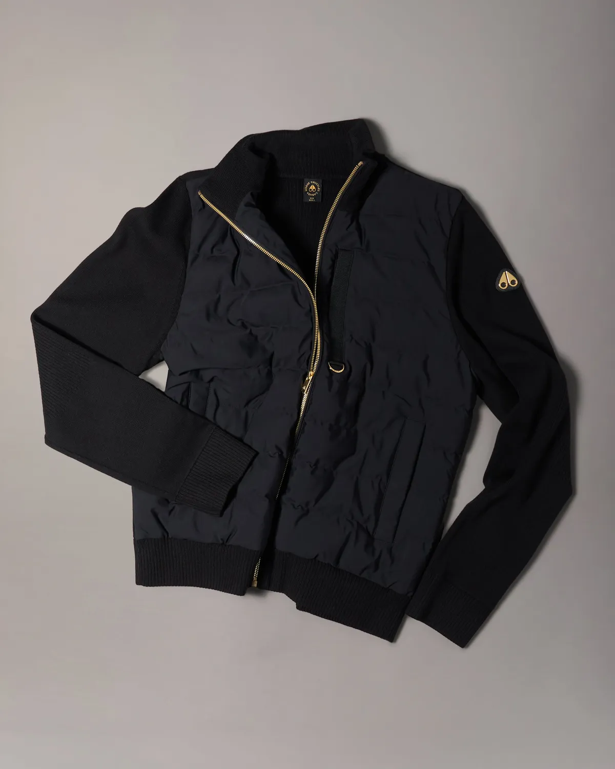 Moose Knuckles Gold Series Kamet Hybrid doudoune noir chaude