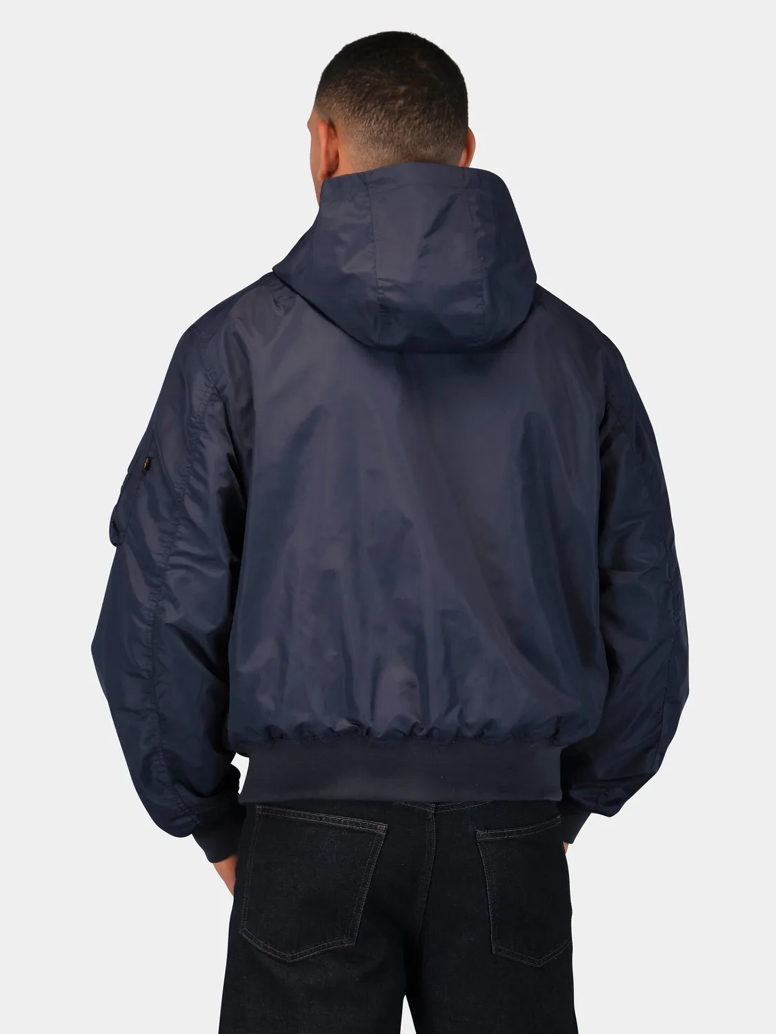 Alpha Industries L-2B Hunter blouson bleu nylon léger