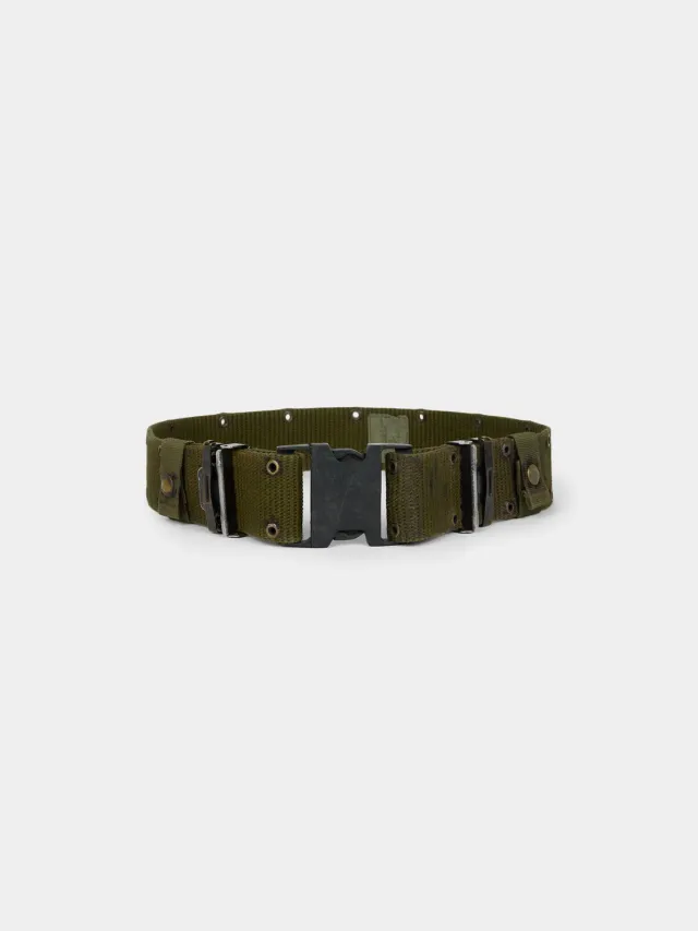 Alpha Industries Military Quick Release ceinture olive boucle métal