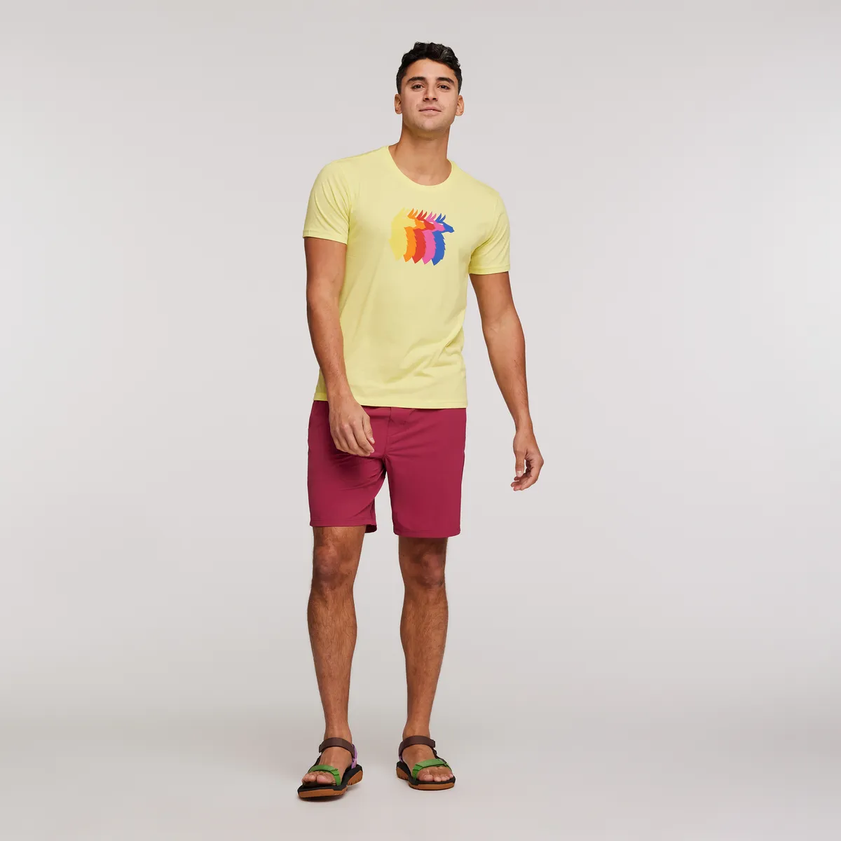 Cotopaxi Llama Sequence t-shirt homme coton manches courtes