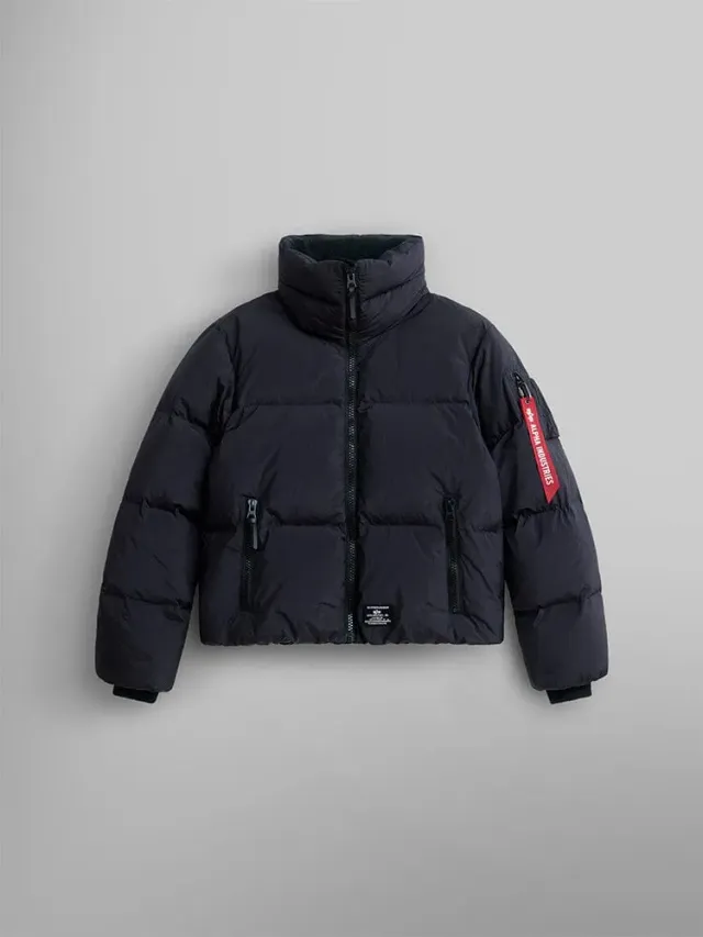Alpha Industries Sierra Short parka femme noir duvet