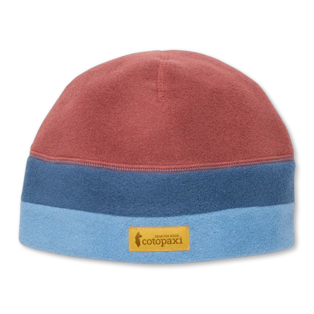 Cotopaxi Teca bonnet polaire Deep Sea Stripes chaud