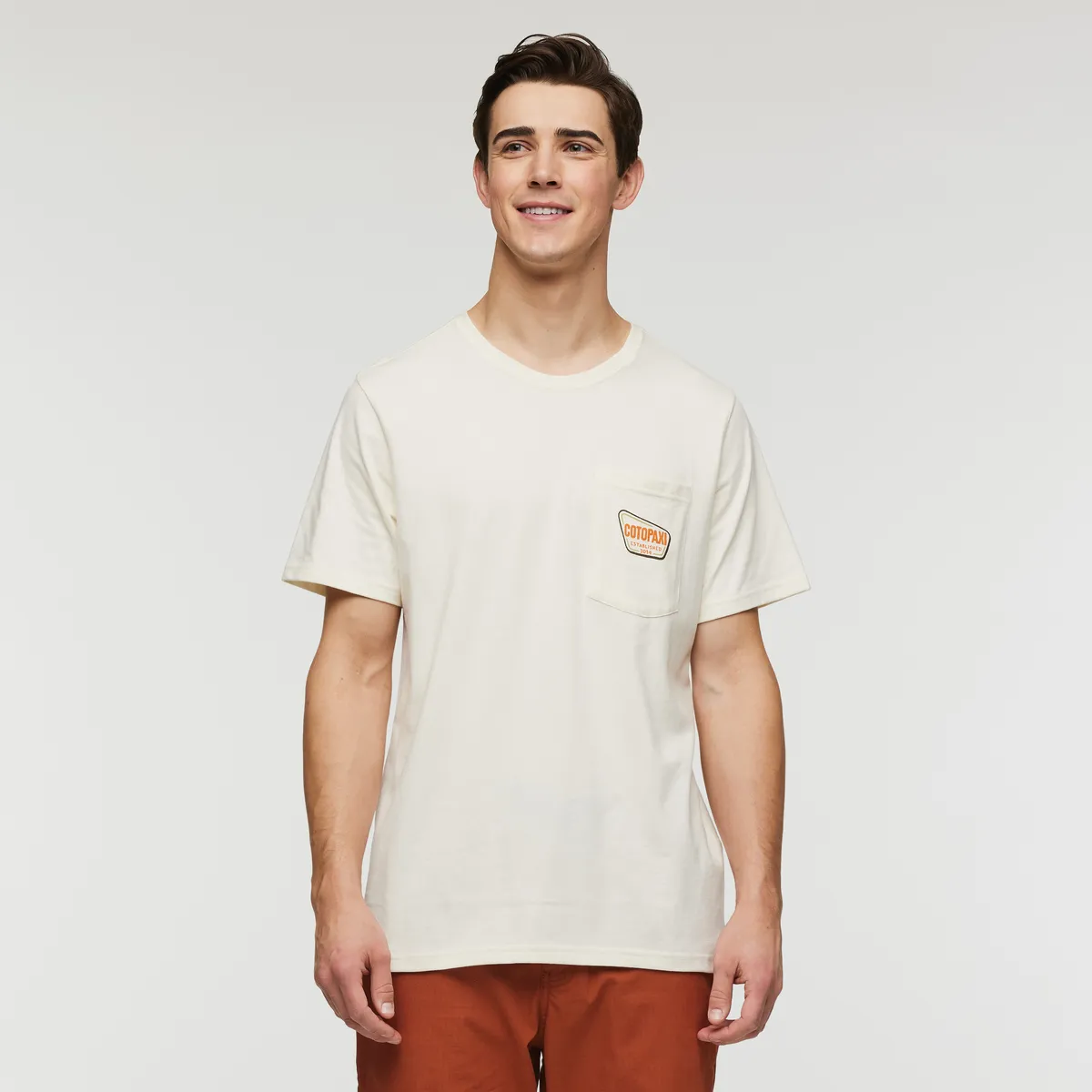 Cotopaxi Camp Life t-shirt homme Lime à poche coton