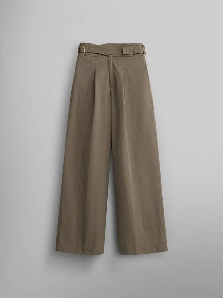 Alpha Industries Gurkha Wide Leg pantalon femme coyote