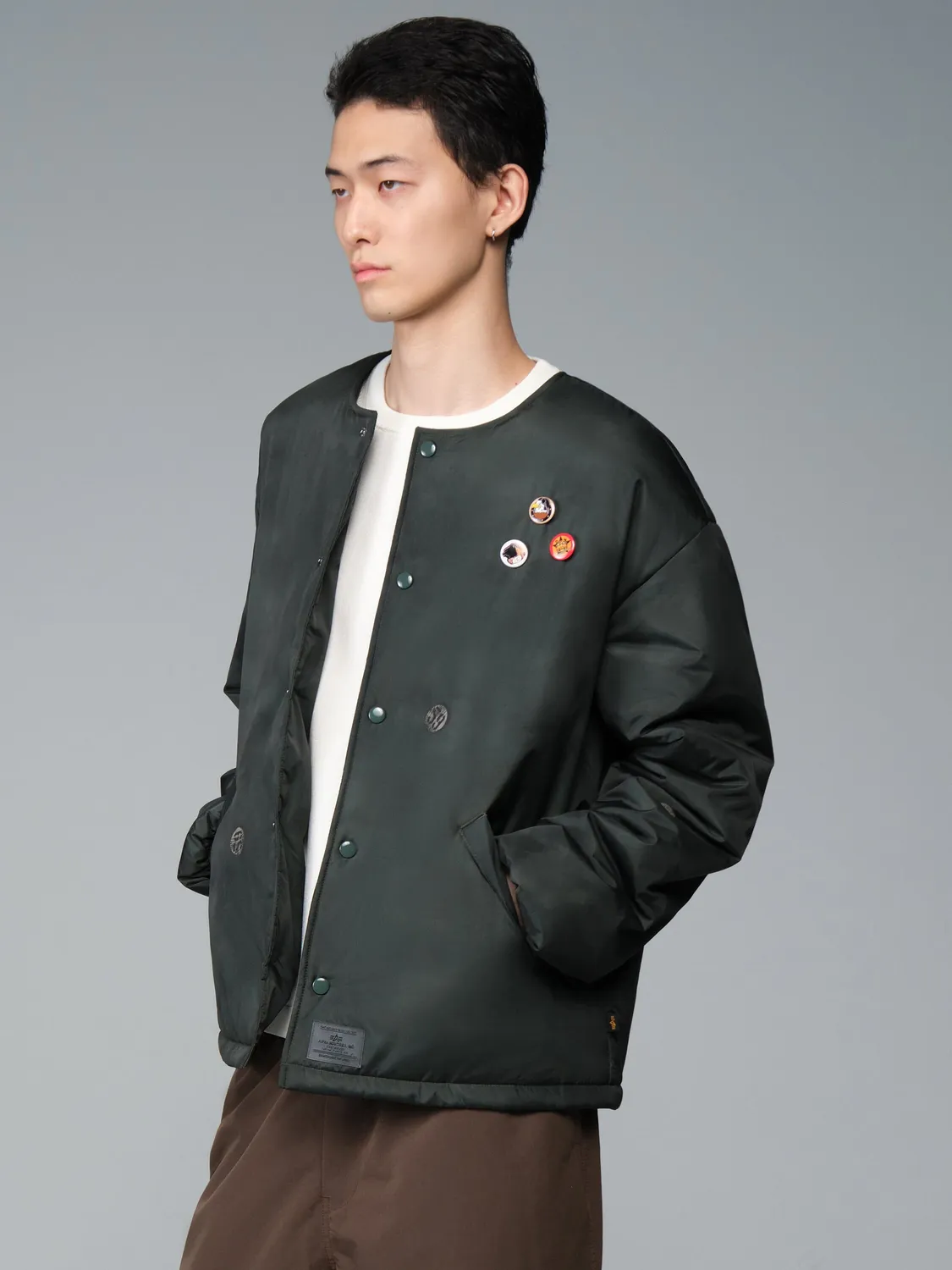 Alpha Industries Reed Vintage Print veste deep forest