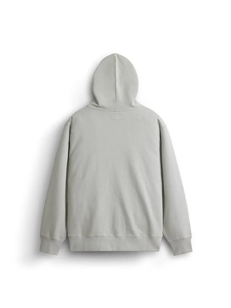 Alpha Industries Essential French Terry hoodie gris clair