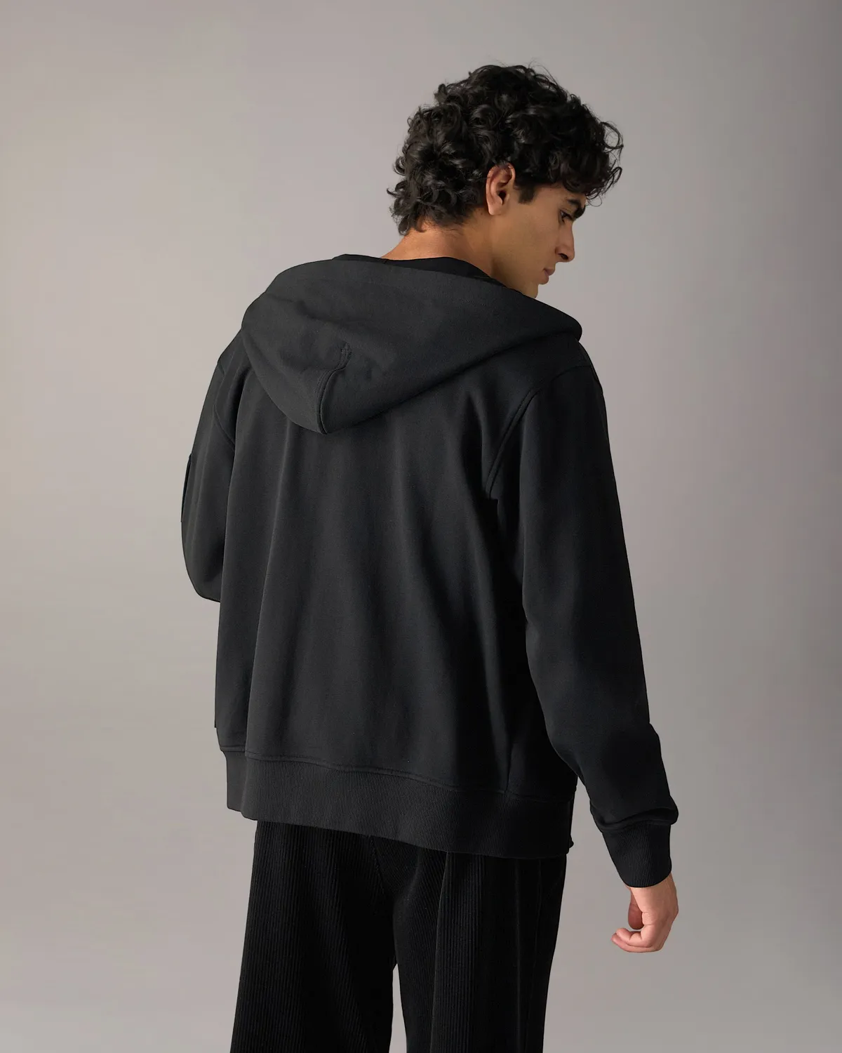 Moose Knuckles Hartsfield hoodie zippé noir