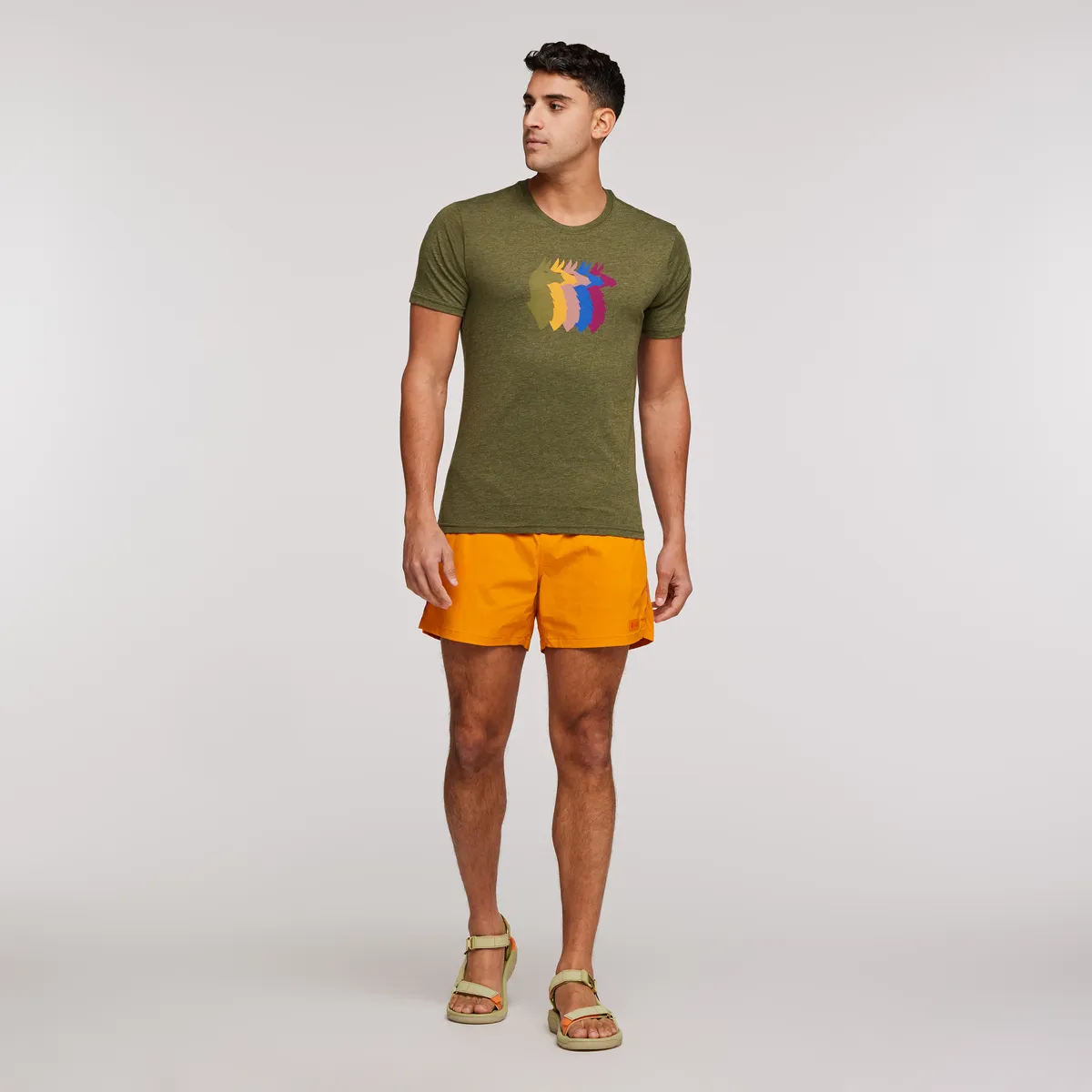 Cotopaxi Llama Sequence t-shirt homme coton manches courtes