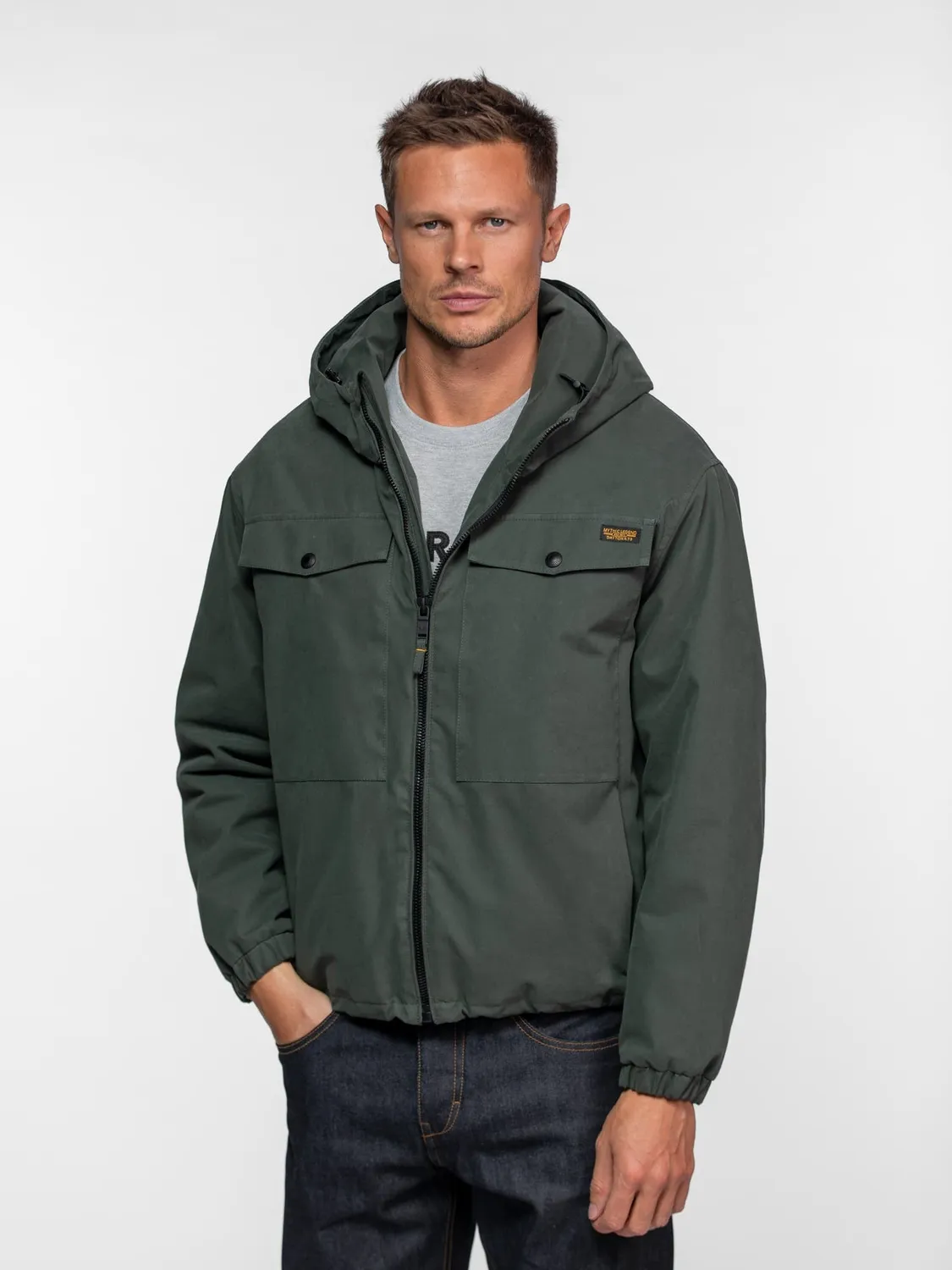 DAYTONA Frey parka courte homme capuche sorona