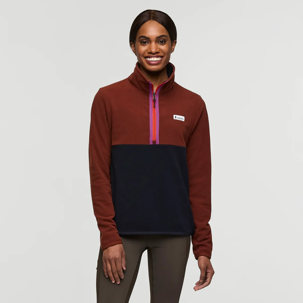 Cotopaxi Amado Fleece Pullover femme Rusty polaire douce