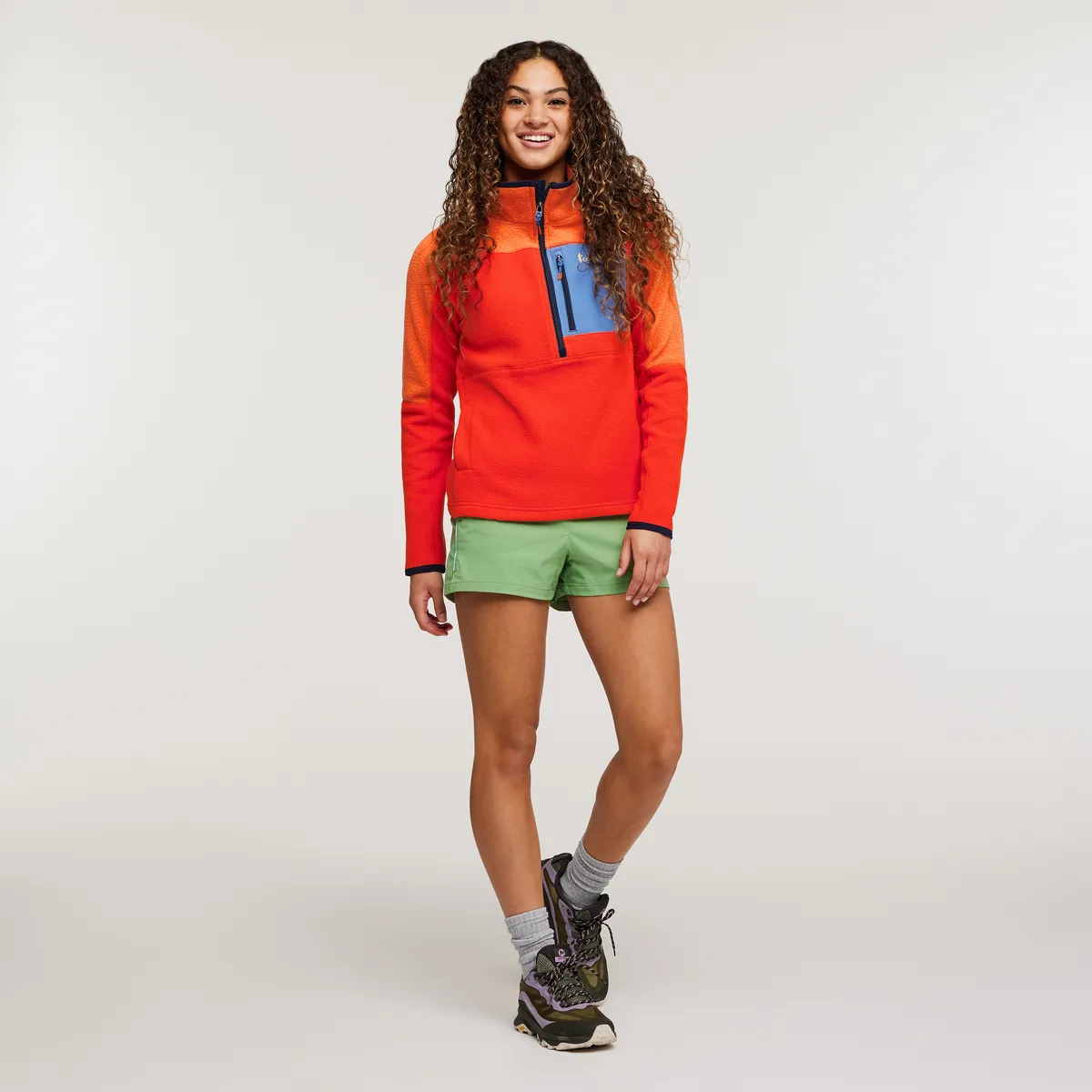 Cotopaxi Abrazo veste polaire demi-zip Nectar recyclée