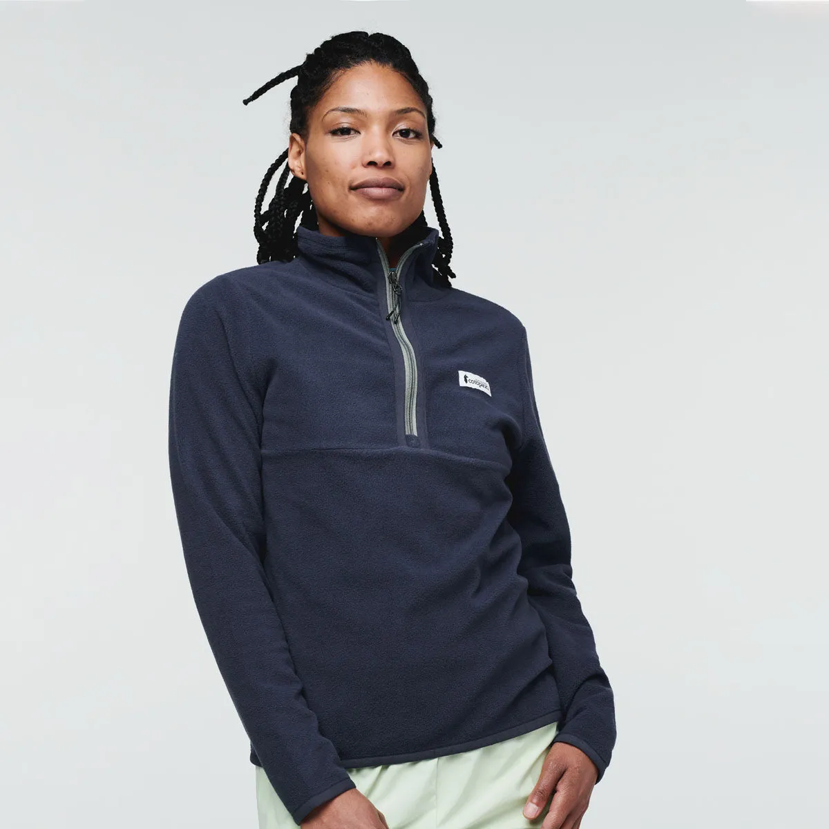 Cotopaxi Amado Fleece Pullover polaire femme graphite recyclé