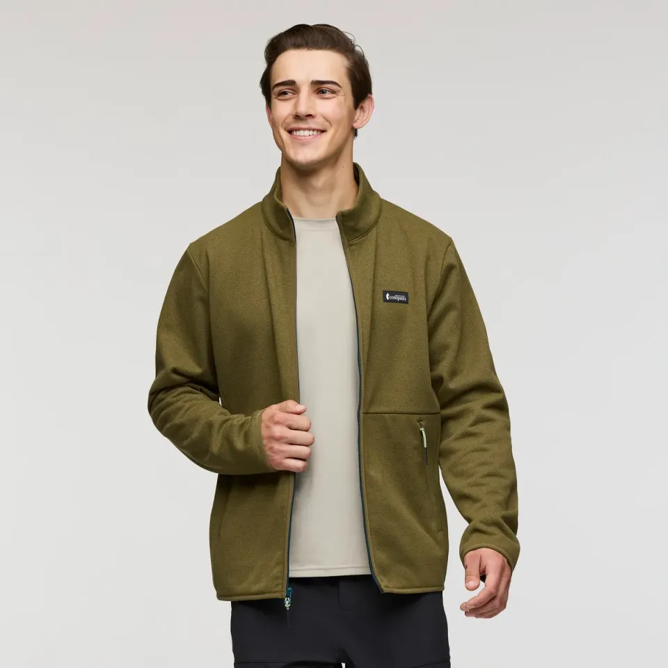 Cotopaxi Envo polaire homme Heather Carbon zip