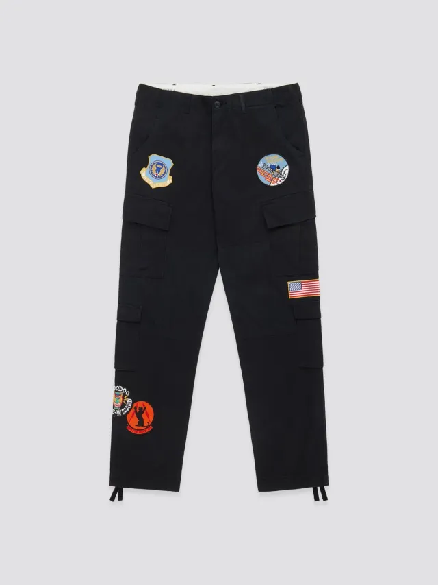 Alpha Industries ACU Squadron pantalon cargo noir coton