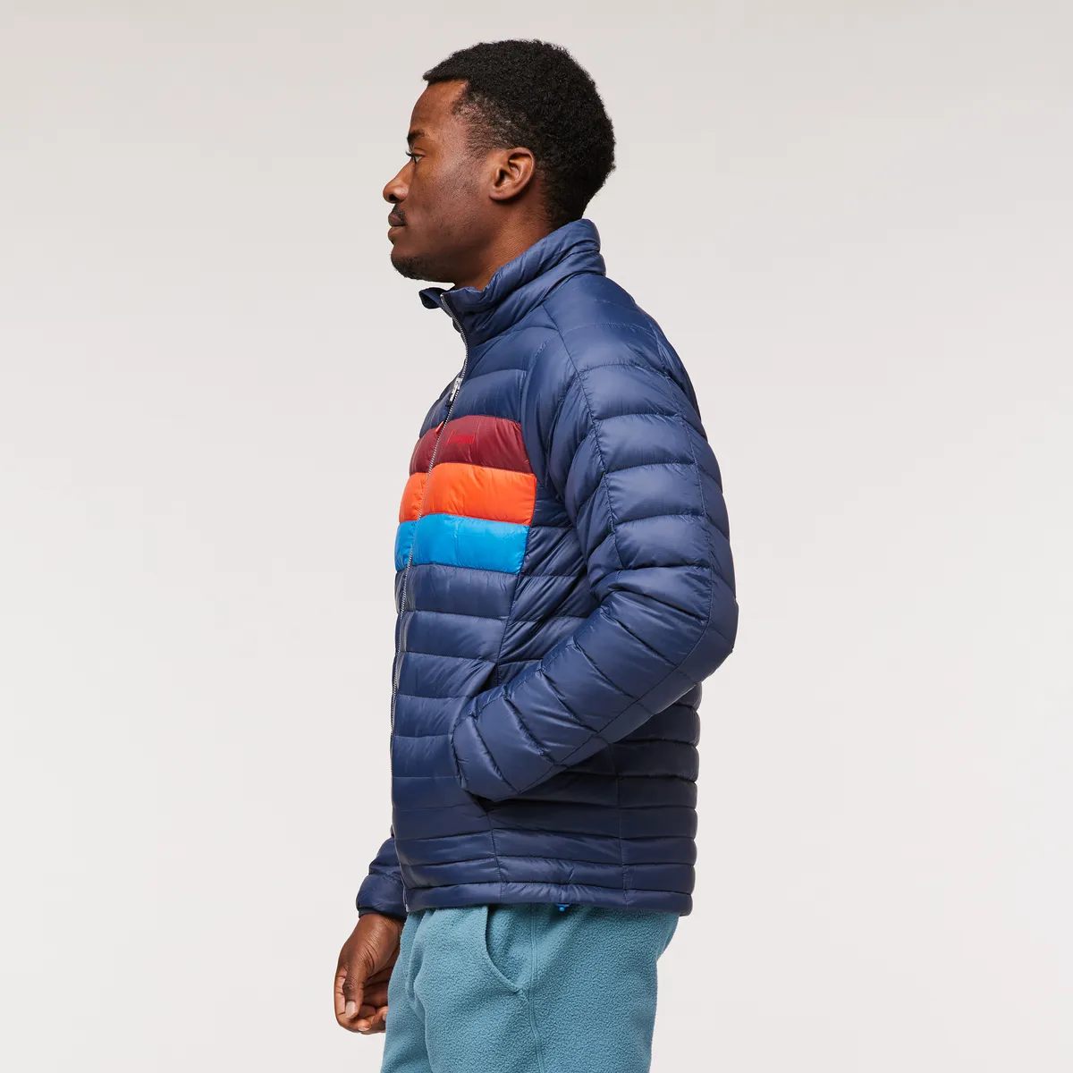 Cotopaxi Fuego doudoune homme Black Pacific Stripes