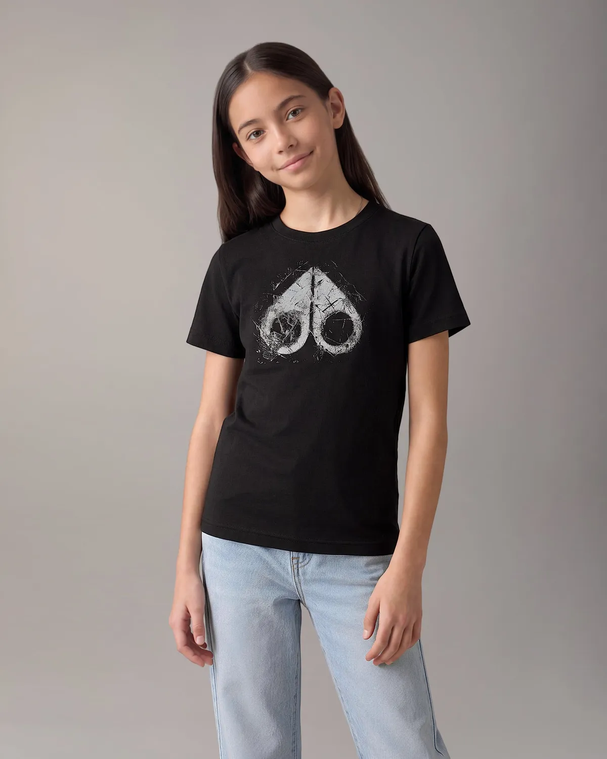Moose Knuckles Icebreak t-shirt noir enfant