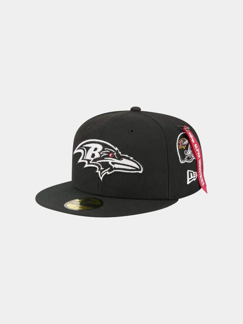 Alpha Industries Ravens 59Fifty casquette fitted noire