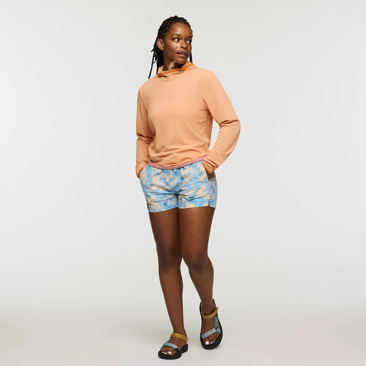 Cotopaxi Brinco short femme Galactic Dusk UPF 50+