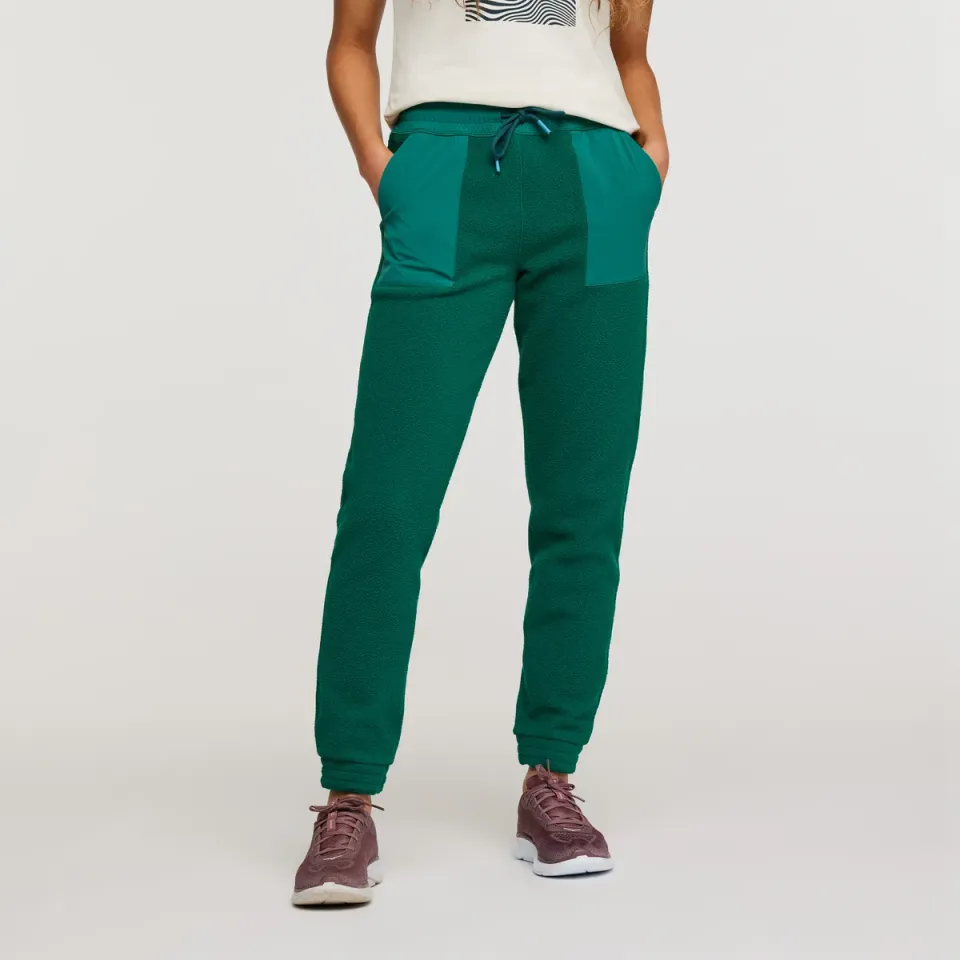 Cotopaxi Abrazo jogging polaire femme Greenery douillet