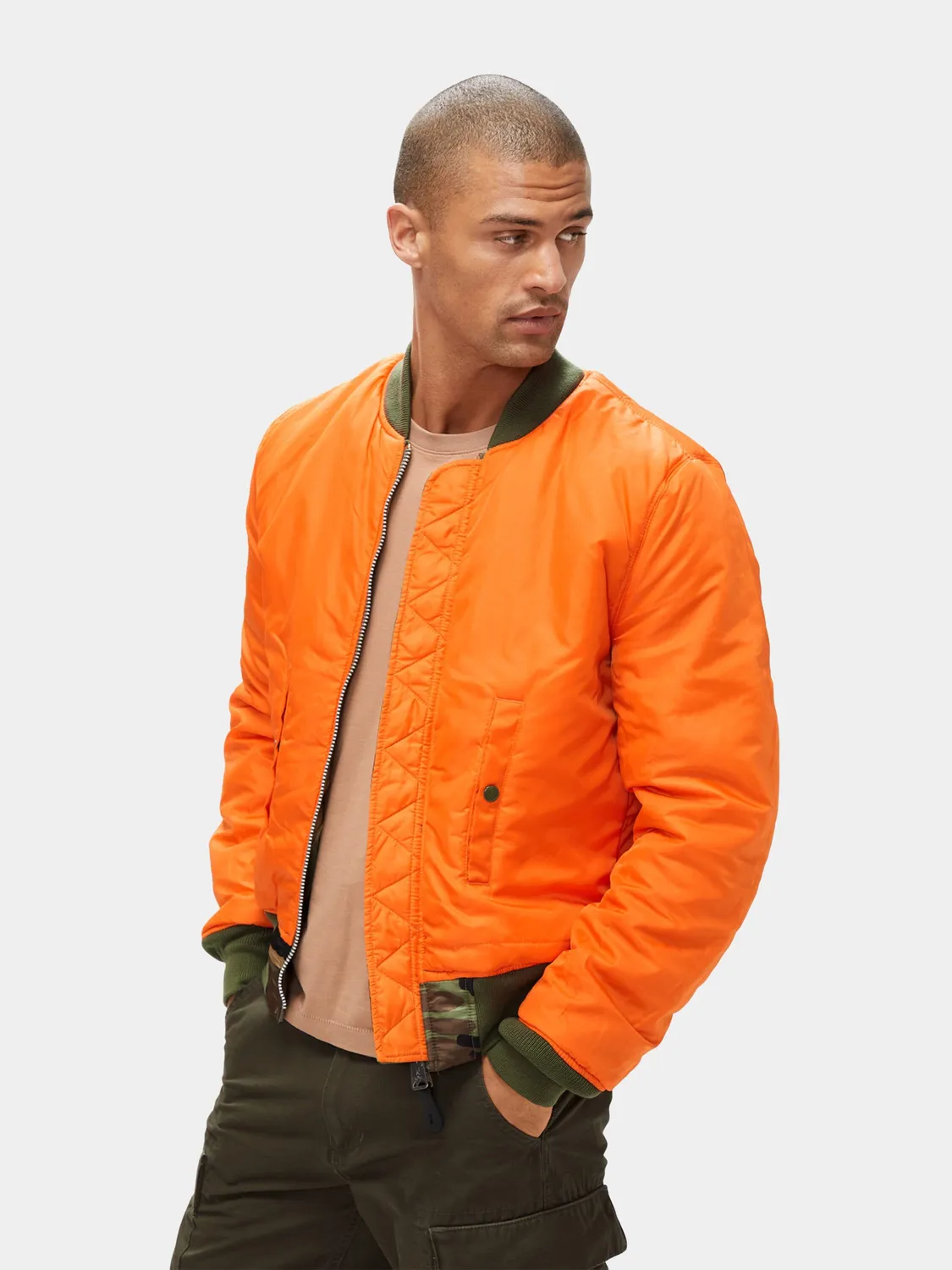 Alpha Industries MA-1 Slim Fit blouson camo réversible
