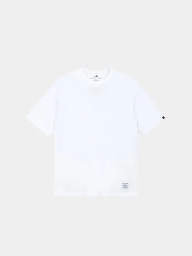 Alpha Industries Relaxed Tee t-shirt coton blanc