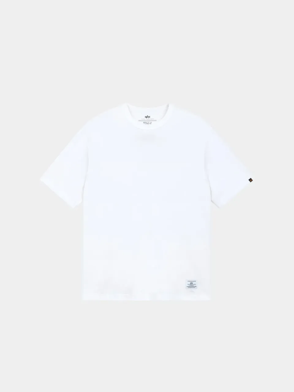 Alpha Industries Relaxed Tee t-shirt coton blanc