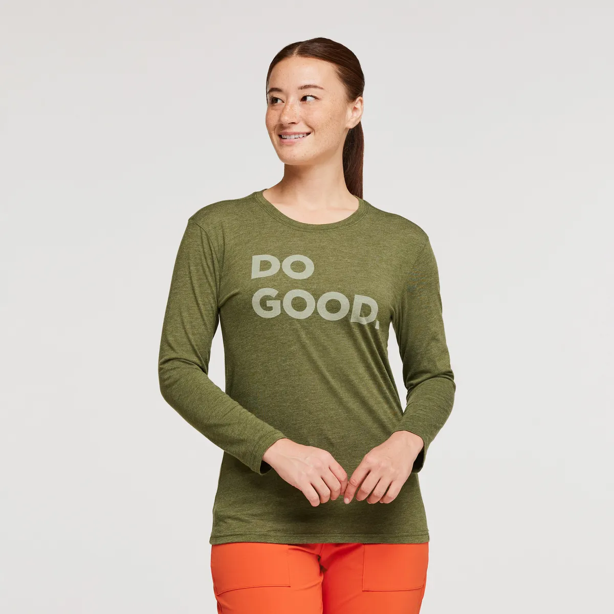 Cotopaxi Do Good t-shirt manches longues femme wine