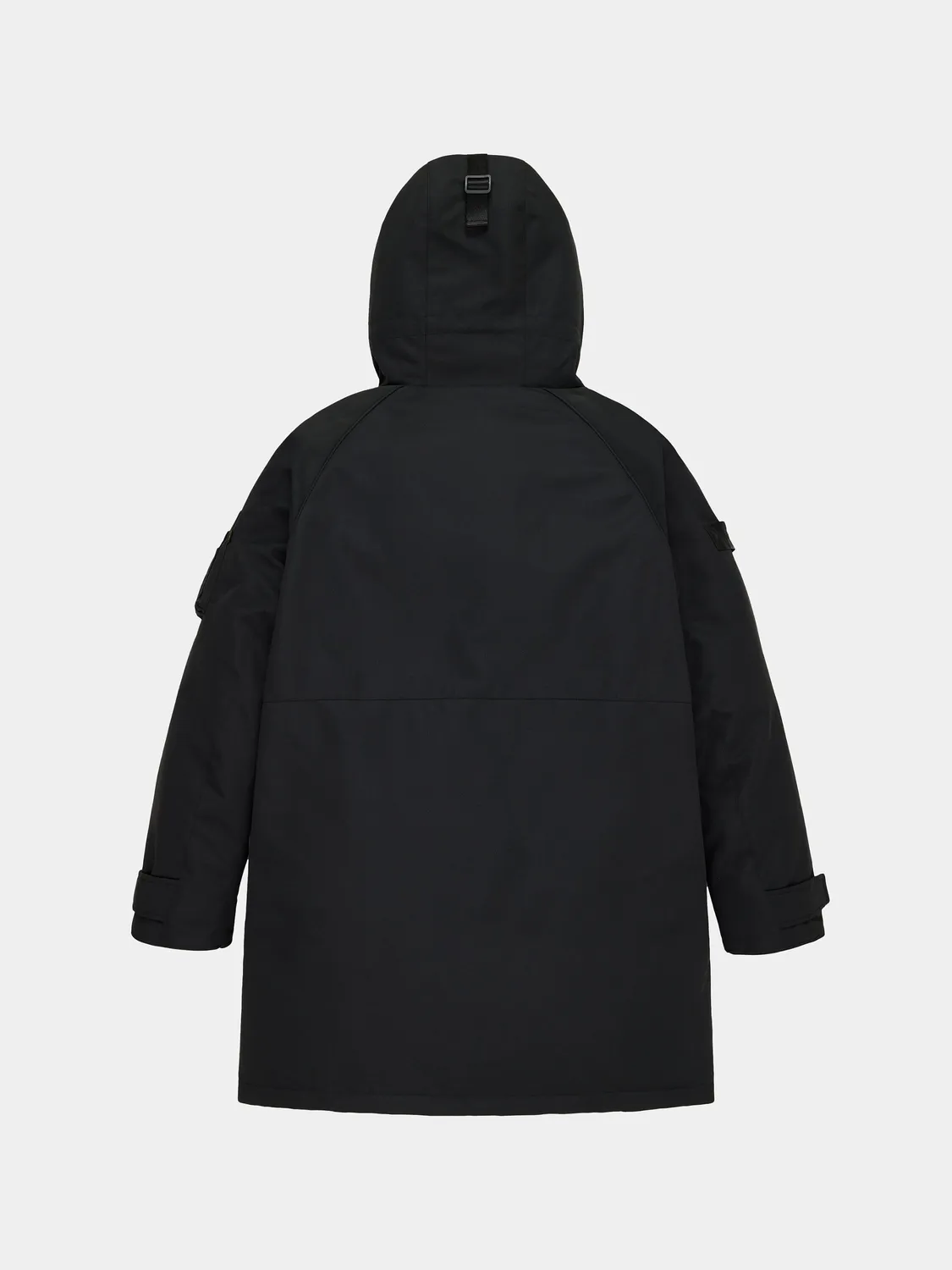 Alpha Industries Sergeant parka duvet noire genoux hiver