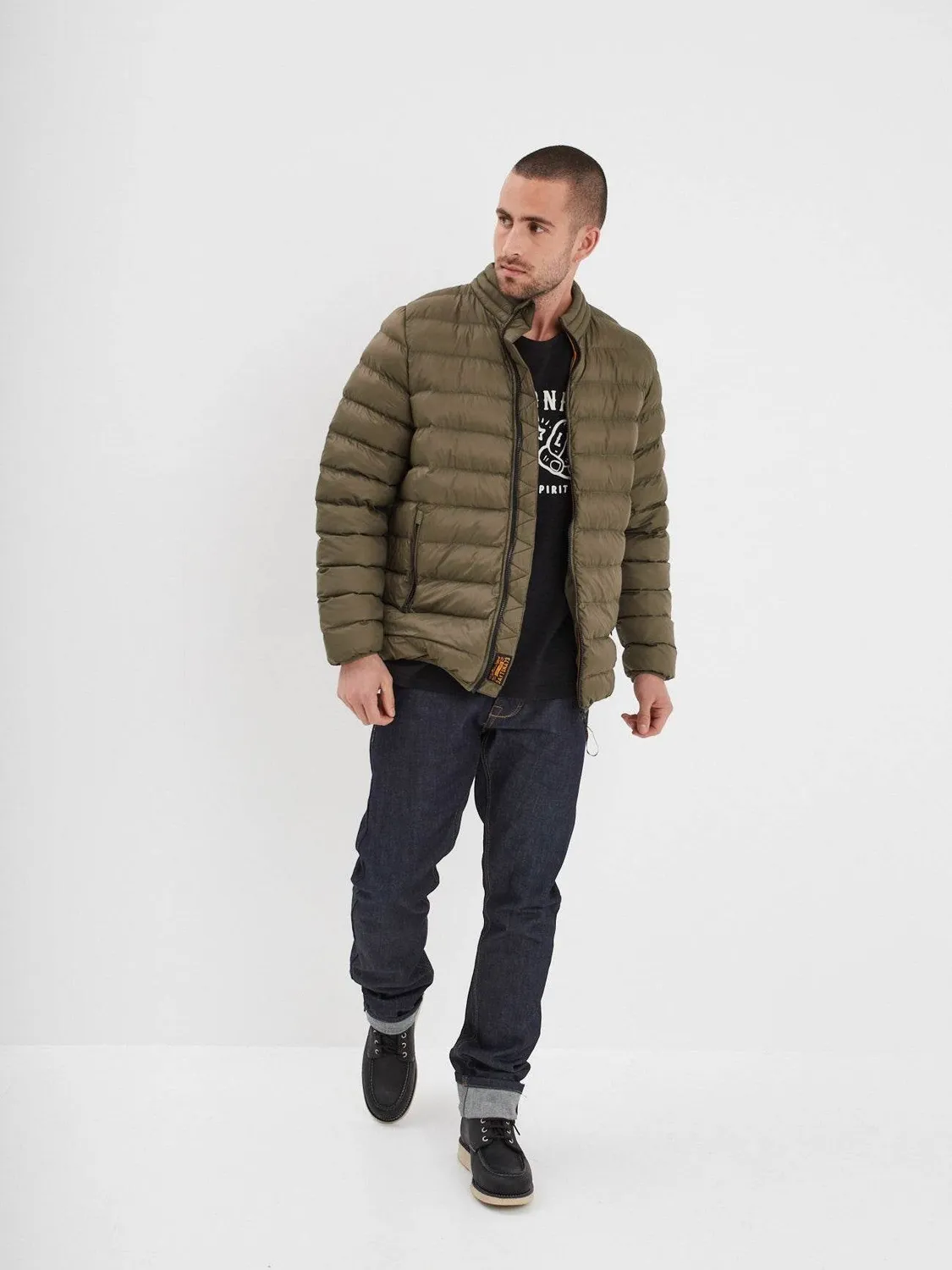 Daytona Antrim doudoune légère homme noire chaude