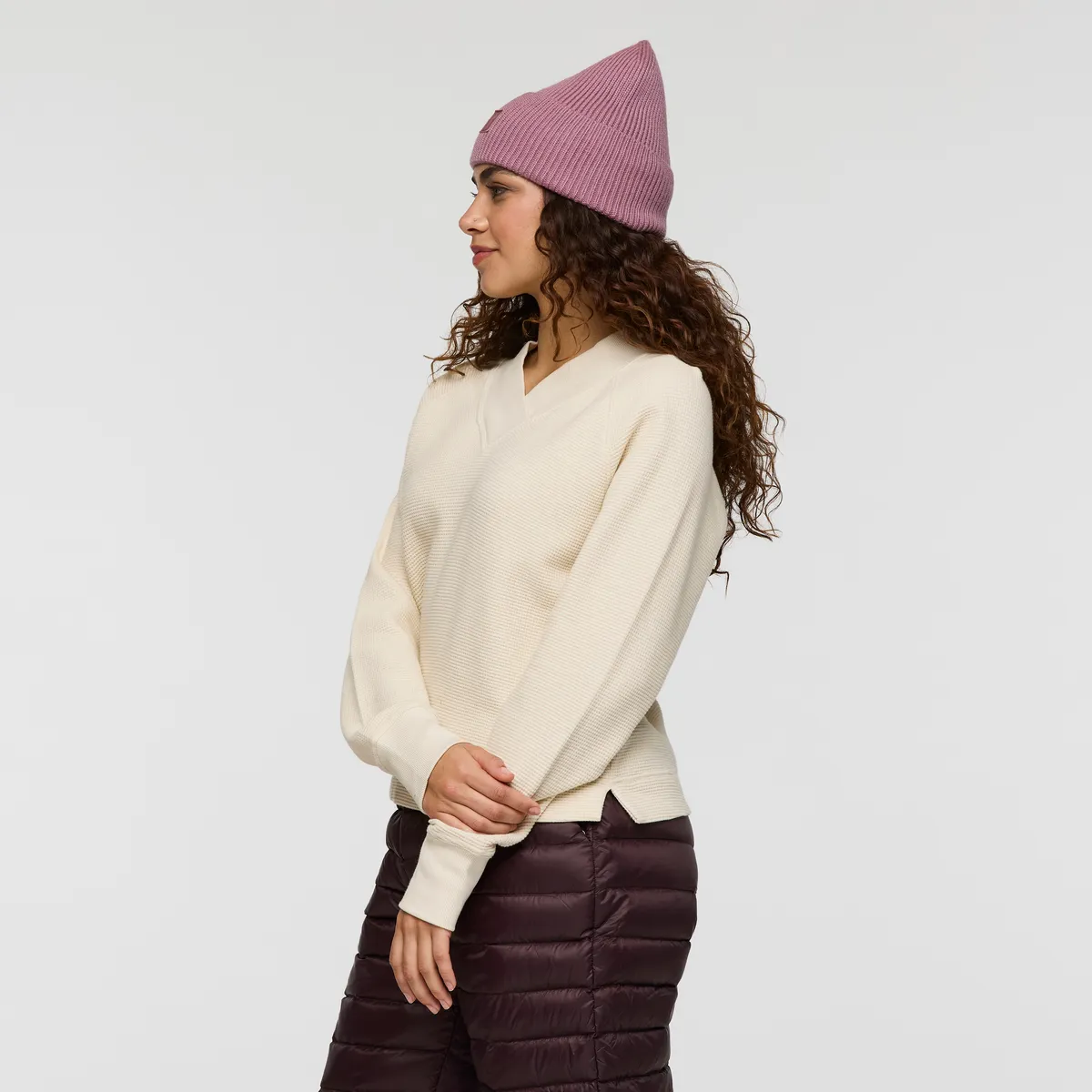 Cotopaxi Atajo tee col V femme manches longues