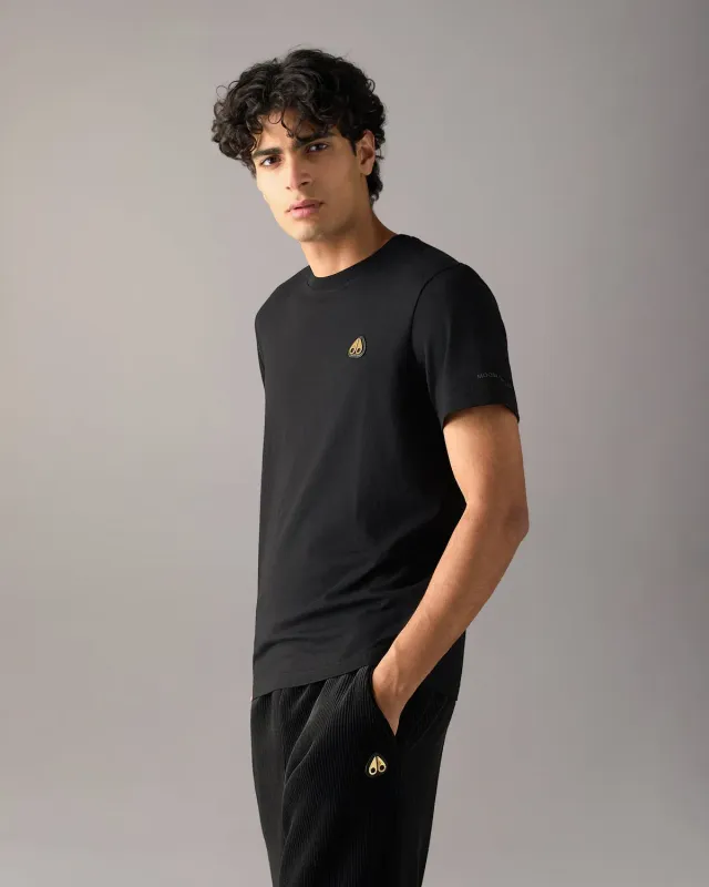 Moose Knuckles Gold Series Crescent T-Shirt navy homme
