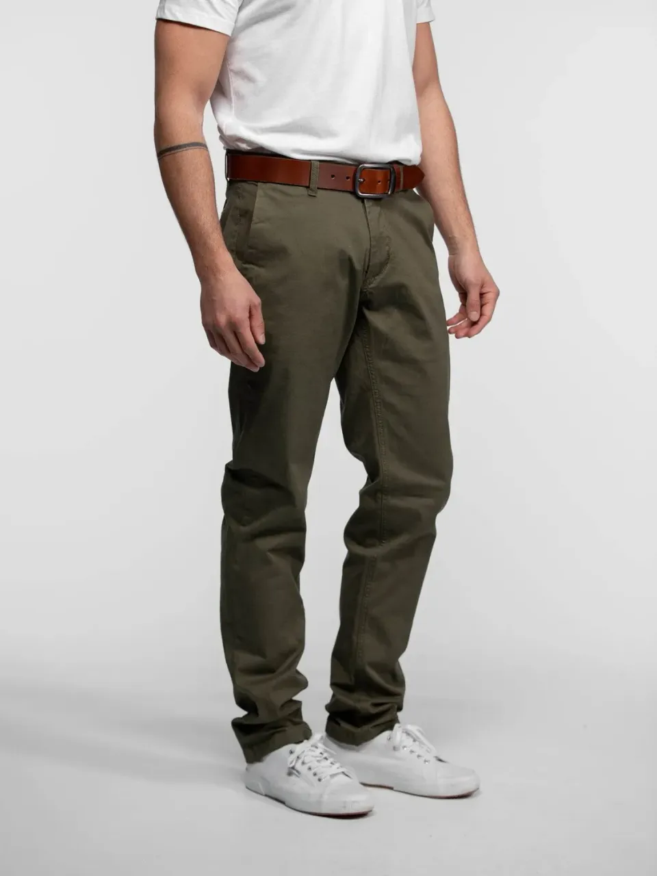 Daytona Platees pantalon chino beige stretch