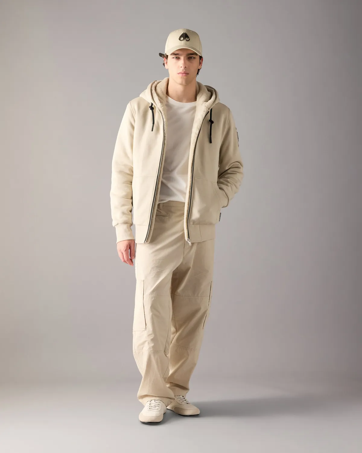Moose Knuckles Classic Bunny hoodie coton jusqu'à -10°C