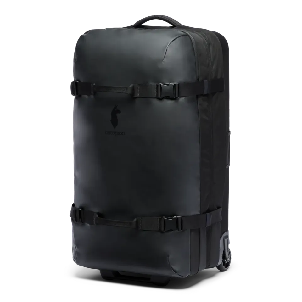 Cotopaxi Allpa 100L sac à roulettes noir résistant
