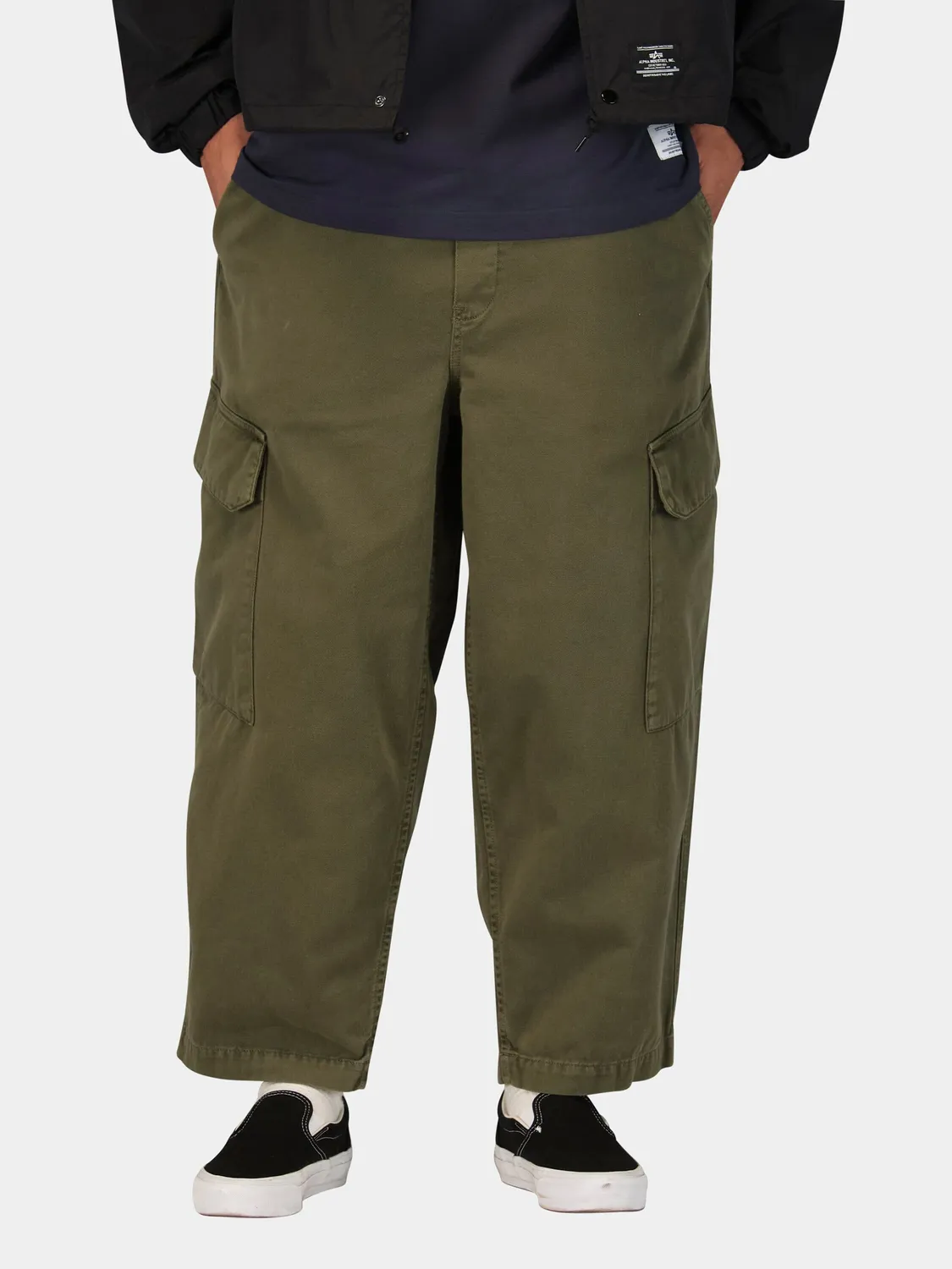 Alpha Industries Cargo Cotton Pant pantalon cargo OG-107 Green coton