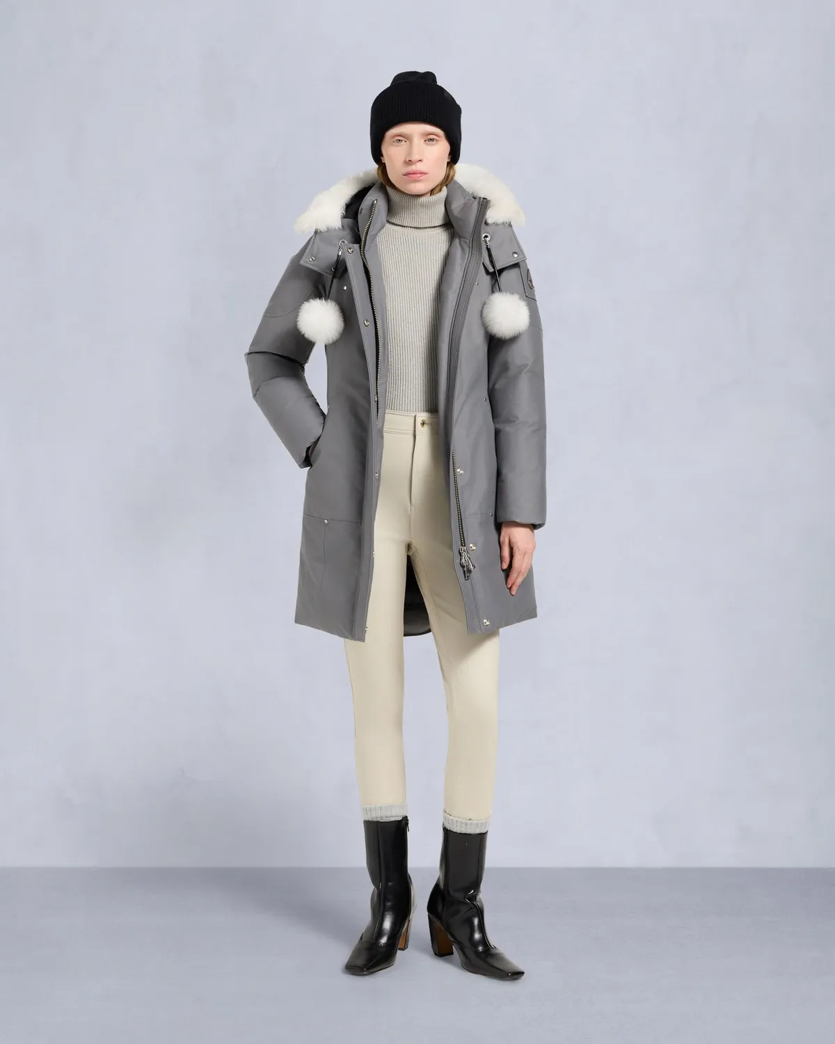Moose Knuckles Stirling parka duvet ashen-bronze