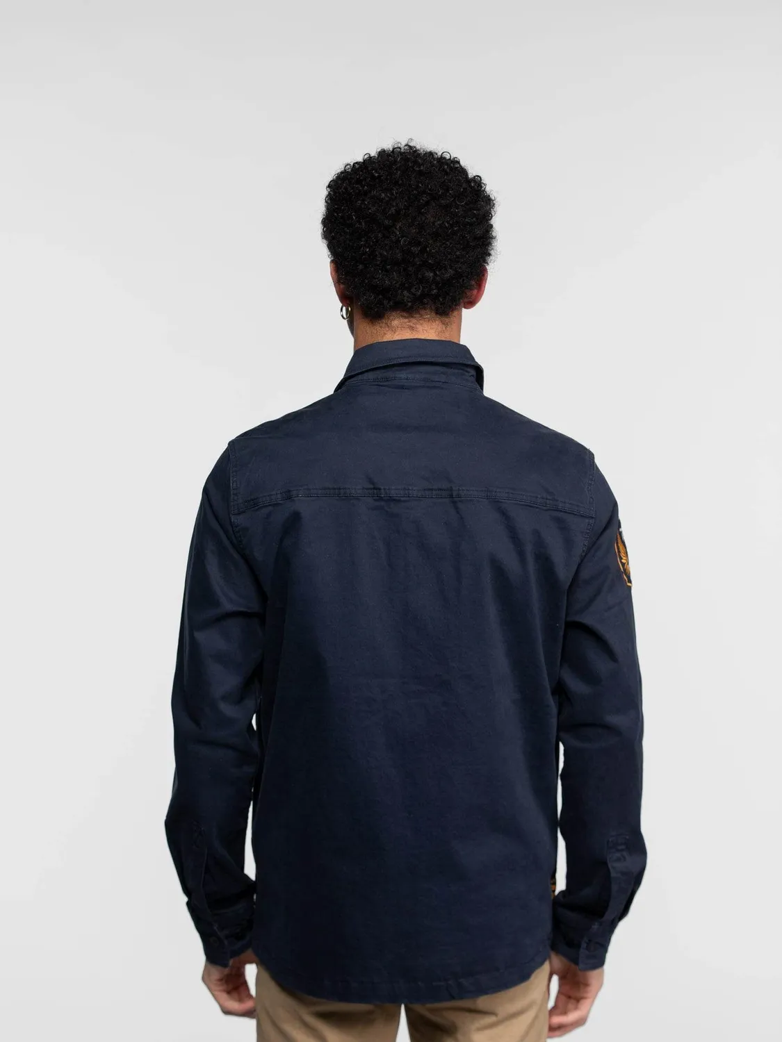 DAYTONA Comcast chemise militaire homme serge coton