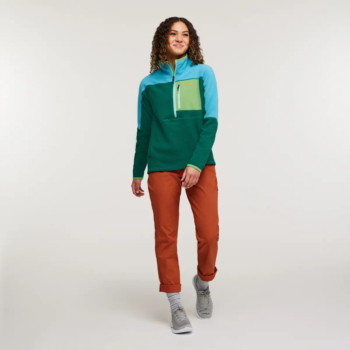 Cotopaxi Abrazo veste polaire demi-zip Nectar recyclée