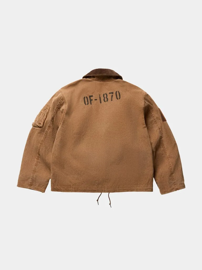 Alpha Industries Old Forester Deck veste kaki toile