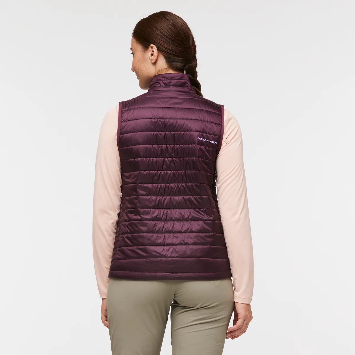 Cotopaxi Capa gilet matelassé femme wine