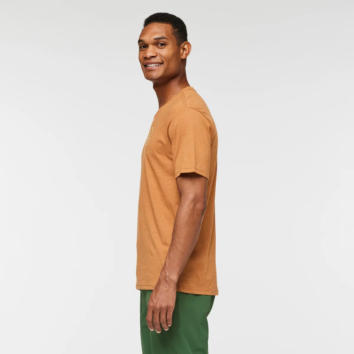 Cotopaxi Llama Map T-Shirt homme Saddle coton doux
