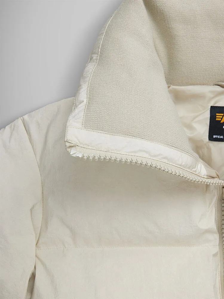 Alpha Industries Sierra Short doudoune femme Limestone duvet
