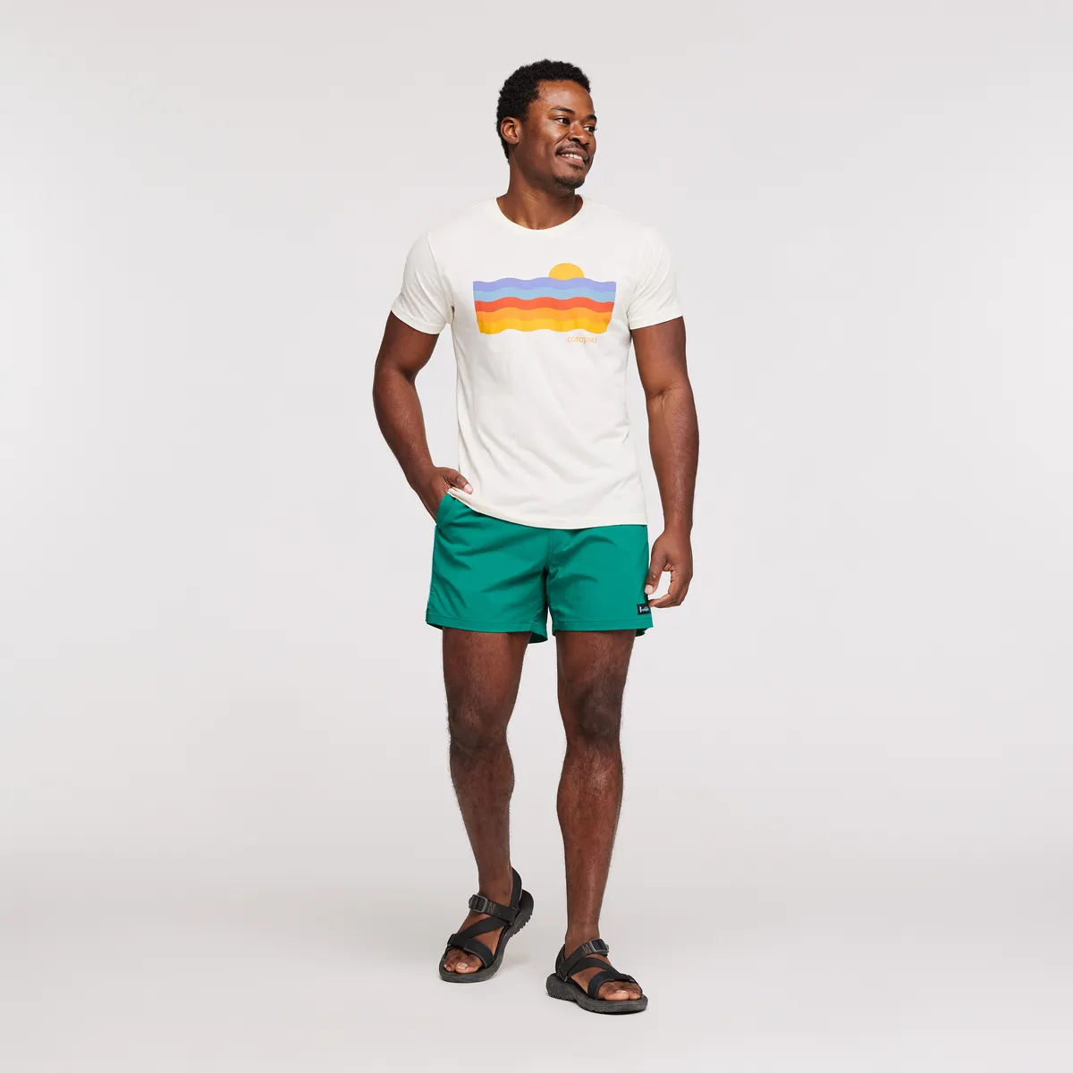 Cotopaxi Disco Wave t-shirt homme Tempest été