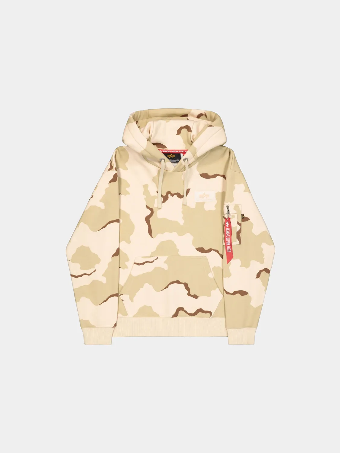 Alpha Industries Backprint hoodie camo coton homme