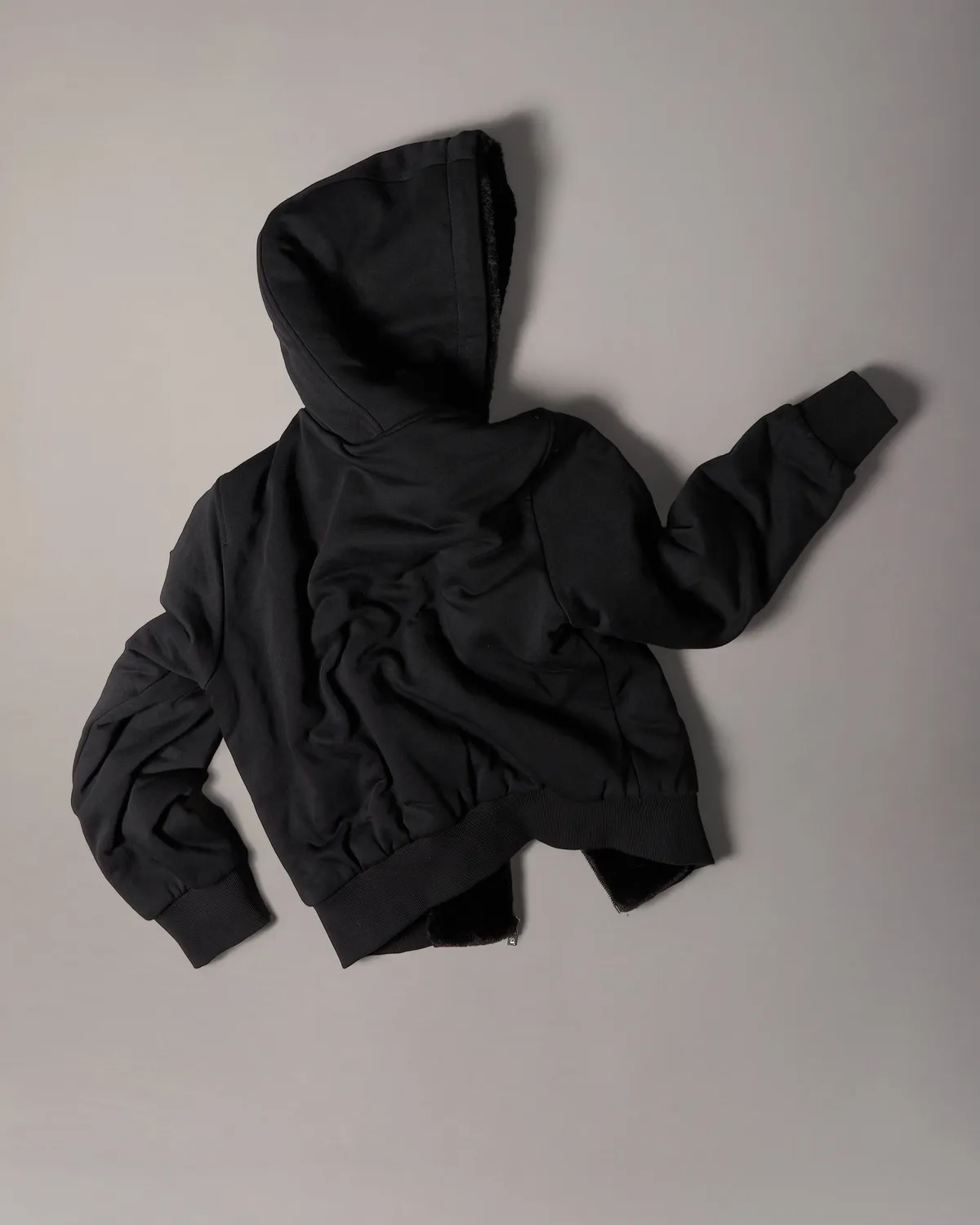 Moose Knuckles Classic Bunny hoodie noir molleton