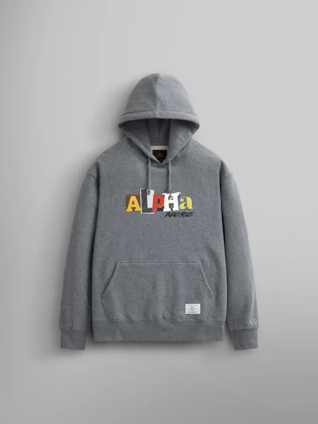Alpha Industries Ransom hoodie gris coton 360 g