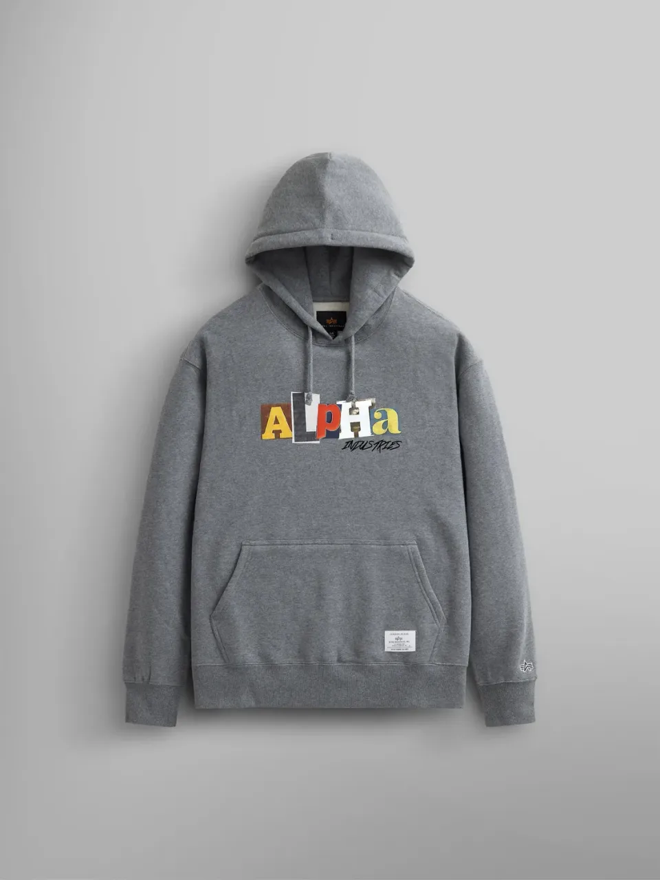 Alpha Industries Ransom hoodie gris coton 360 g